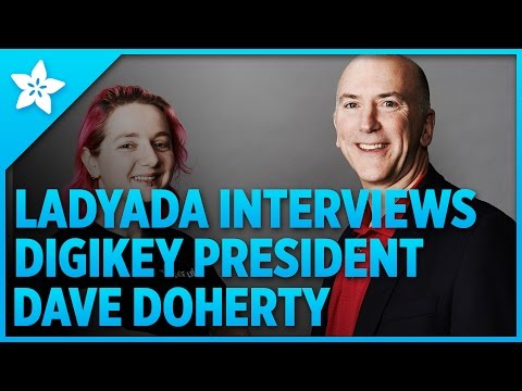 Adafruit's Limor "ladyada" Fried interviews Digi-Key President Dave Doherty @digikey @makerio - UCpOlOeQjj7EsVnDh3zuCgsA