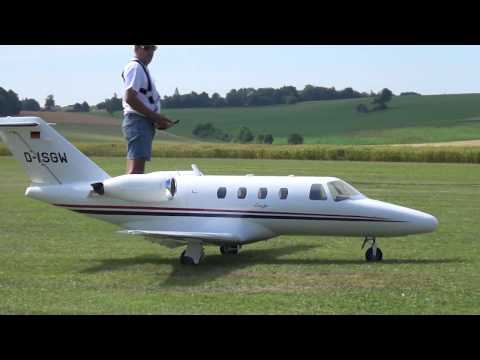 BUSINESS JET HUGE RC MODEL CITATION C-525 TWIN TURBINE AIRPLANE - UCTLEcIaYJEbUEzQc3-ZvruQ