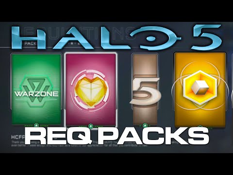 Halo 5: Guardians - First REQ Pack Opening! (Premium, Gold, HCFP Packs) - UCZmPkHZxpviguTuxU2K9g2A