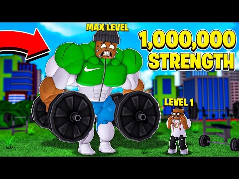 I am the STRONGEST PERSON in the WORLD with 1,000,000 STRENGTH!! (Roblox) - UCrkfdiZ4pF3f5waQaJtjXew