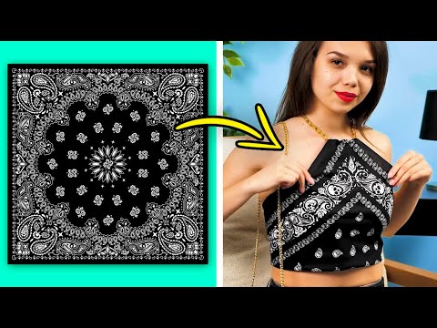 35 CREATIVE FASHION TIPS || EASY CLOTHING LIFE HACKS AND DIY IDEAS - UC295-Dw_tDNtZXFeAPAW6Aw