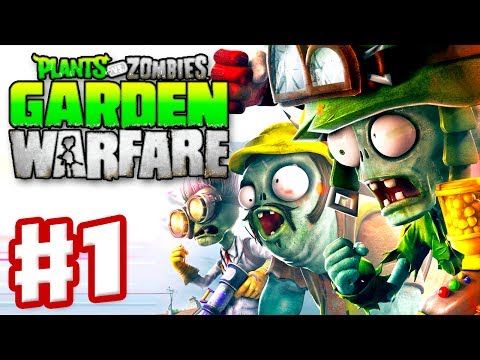 Plants vs. Zombies: Garden Warfare - Gameplay Walkthrough Part 1 - Garden Ops Multiplayer (Xbox One) - UCzNhowpzT4AwyIW7Unk_B5Q
