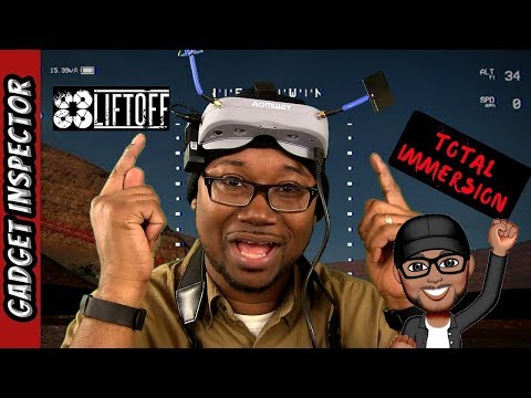 How to Use Your Aomway Commander V1 Goggles with the Liftoff FPV Drone Racing Simulator - UCMFvn0Rcm5H7B2SGnt5biQw