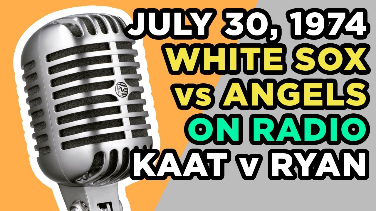 Chicago White Sox vs California Angels - Radio Broadcast video clip