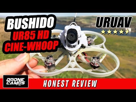 BUSHIDO CINEWHOOP! - URUAV UR85 HD - Honest Review & Flights - UCwojJxGQ0SNeVV09mKlnonA