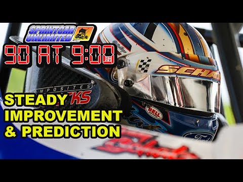 SprintCarUnlimited 90 at 9 for Wednesday, May 14th: Donny Schatz showing improvement and more - dirt track racing video image