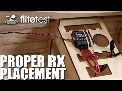 Flite Test - Proper RX Placement - FLITE TIP - UC9zTuyWffK9ckEz1216noAw