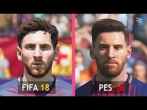 FIFA 18 Vs PES 18: Barcelona Faces Comparison - UCr5vPy2YUScYtiyAYiGn2Rg