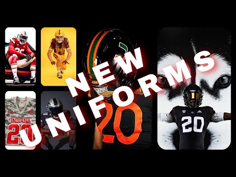 ADIDAS unveils NEW Indiana, Georgia Tech, Arizona State, Louisville, Washington, and Miami Uniforms