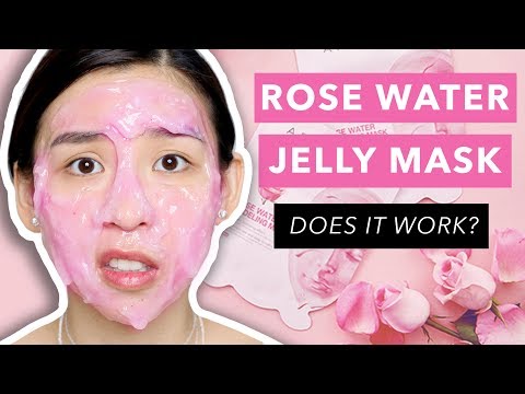 Korean Rose Water Jelly Mask - Tina Tries It