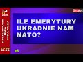 Komentarze dnia Strajku Ile emerytury zabierze nam NATO Ba?tyk aren? zwarcia. Trzaskowski traci...