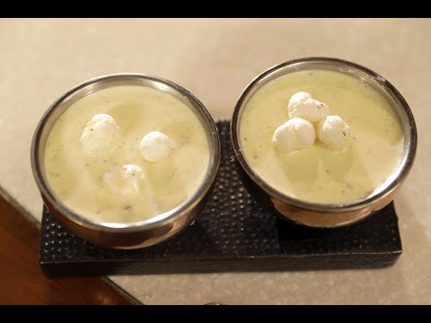 Makhane Ki Kheer | Family Food Tales with Mrs Alyona Kapoor | Sanjeev Kapoor Khazana - UCmoX4QULJ9MB00xW4coMiOw