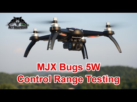 MJX Bugs 5W WIFI FPV Quadcopter Range Testing - UCsFctXdFnbeoKpLefdEloEQ