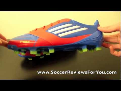 Adidas F50 adizero miCoach Leather Prime Blue/White/Core Energy - UNBOXING - UCUU3lMXc6iDrQw4eZen8COQ