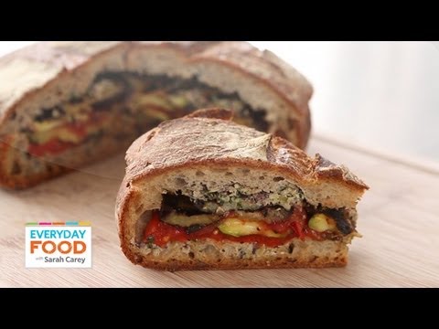 Grilled Ratatouille Muffuletta Sandwich - Everyday Food with Sarah Carey - UCl0kP-Cfe-GGic7Ilnk-u_Q