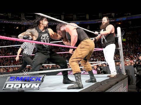 Roman Reigns & Randy Orton vs. Bray Wyatt & Braun Strowman: SmackDown, Oct. 8, 2015 - UCJ5v_MCY6GNUBTO8-D3XoAg