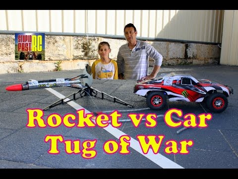 Rocket vs RC Car, Tug of war - UCFORGItDtqazH7OcBhZdhyg