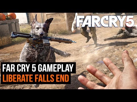 Far Cry 5 gameplay Liberate Fall's End - Mayhem vs Stealth - UCk2ipH2l8RvLG0dr-rsBiZw