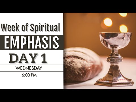 WEEK OF SPIRITUAL EMPHASIS  DAY 1  6, OCTOBER  2021 FAITH TABERNACLE