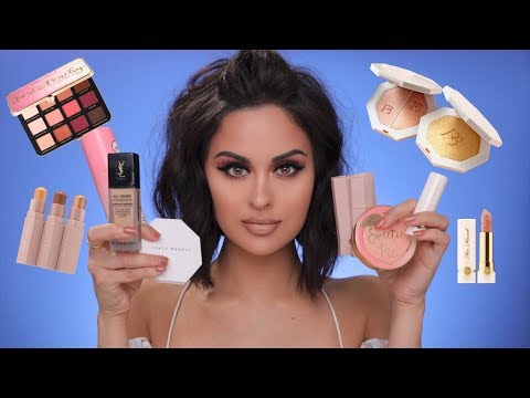 FULL FACE OF FIRST IMPRESSIONS | Fenty Beauty, Too Faced , YSL & More - UCXTAdFsBmxNK3_c8MUvSviQ