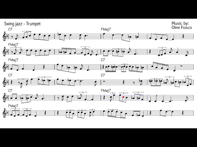 Jazz Music Sheets for Trumpet