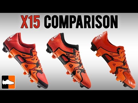 Which X15 is for you? Primeknit vs. Leather vs. 15.1 adidas X Boots Compared - UCs7sNio5rN3RvWuvKvc4Xtg