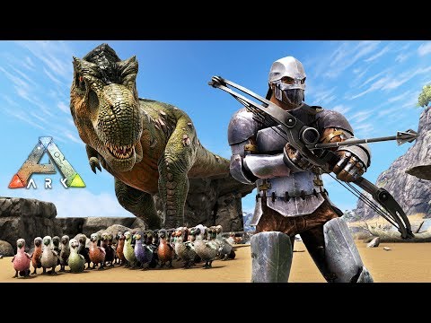 ARK: Survival Evolved - DODO ARMY w/ T-REX!! (ARK Ragnarok Gameplay) - UC2wKfjlioOCLP4xQMOWNcgg