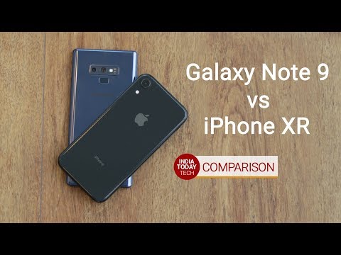 WATCH #Technology | Flagship Phones iPhone XR V/s  Galaxy Note 9: CAMERA Comparison #Analysis #Gadget