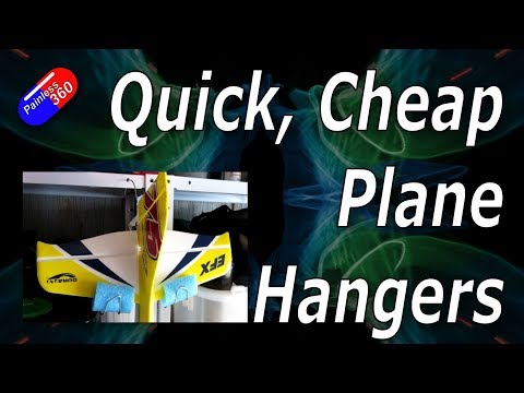 RC Quick Tips: Cheap Plane Hangers - UCp1vASX-fg959vRc1xowqpw