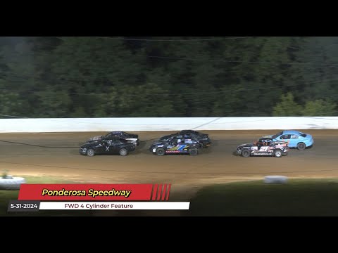 Ponderosa Speedway - Hornet Feature - 5/31/2024 - dirt track racing video image