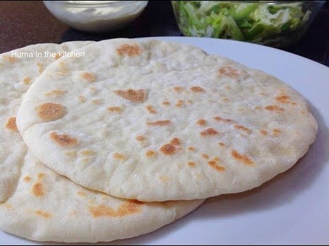 Pita Bread Recipe - Pita Bread Recipe Without Oven - Video Recipe by (HUMA IN THE KITCHEN) - UC6UItdV_1eXF84GsJTfcVFw