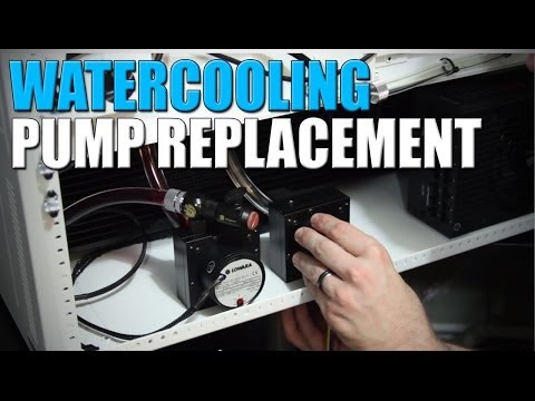 Watercooling Pump Replacement and Bleeding - Build VLOG - UCkWQ0gDrqOCarmUKmppD7GQ