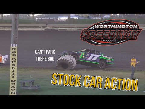 Stock Car | Worthington Speedway | 5-28-2022 - dirt track racing video image