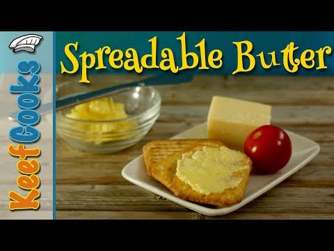 Homemade Spreadable Butter | Make Butter From Scratch