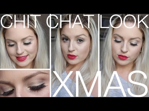 Chit Chat ♡ White Gold Christmas Look ♡ Quick & Easy - UCMpOz2KEfkSdd5JeIJh_fxw