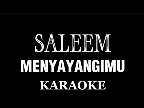 Saleem Menyayangimu Karaoke