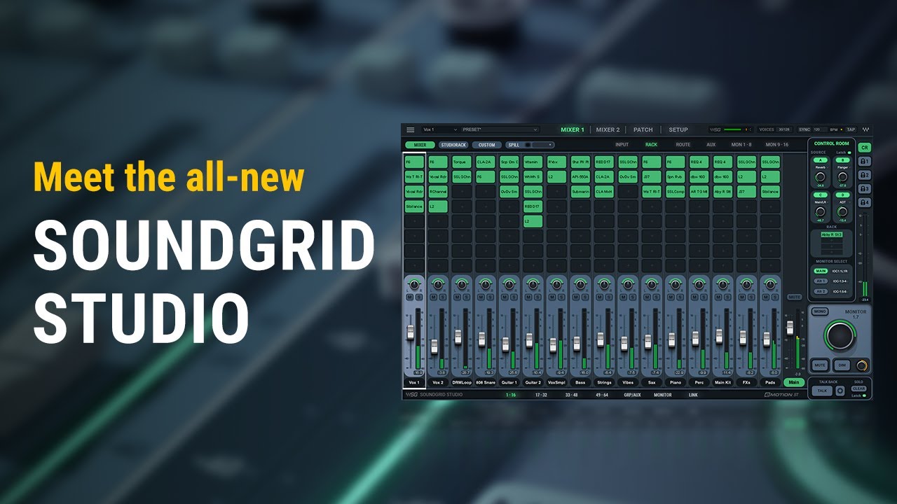 Introducing the New Waves SoundGrid Studio | Waves