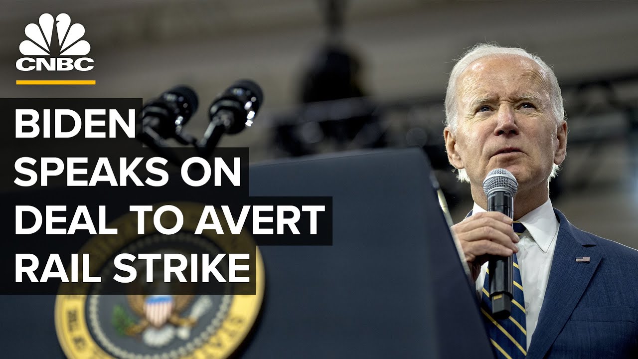 LIVE: President Biden delivers remarks on resolution to avert a nationwide rail shutdown — 12/02/22