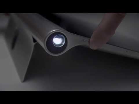 Lenovo YOGA Tablet 2 Pro - Projector Demo - UCpvg0uZH-oxmCagOWJo9p9g