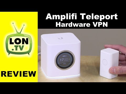 Amplifi Teleport Review - Access Your Home Network from Anywhere / Hardware VPN - UCymYq4Piq0BrhnM18aQzTlg