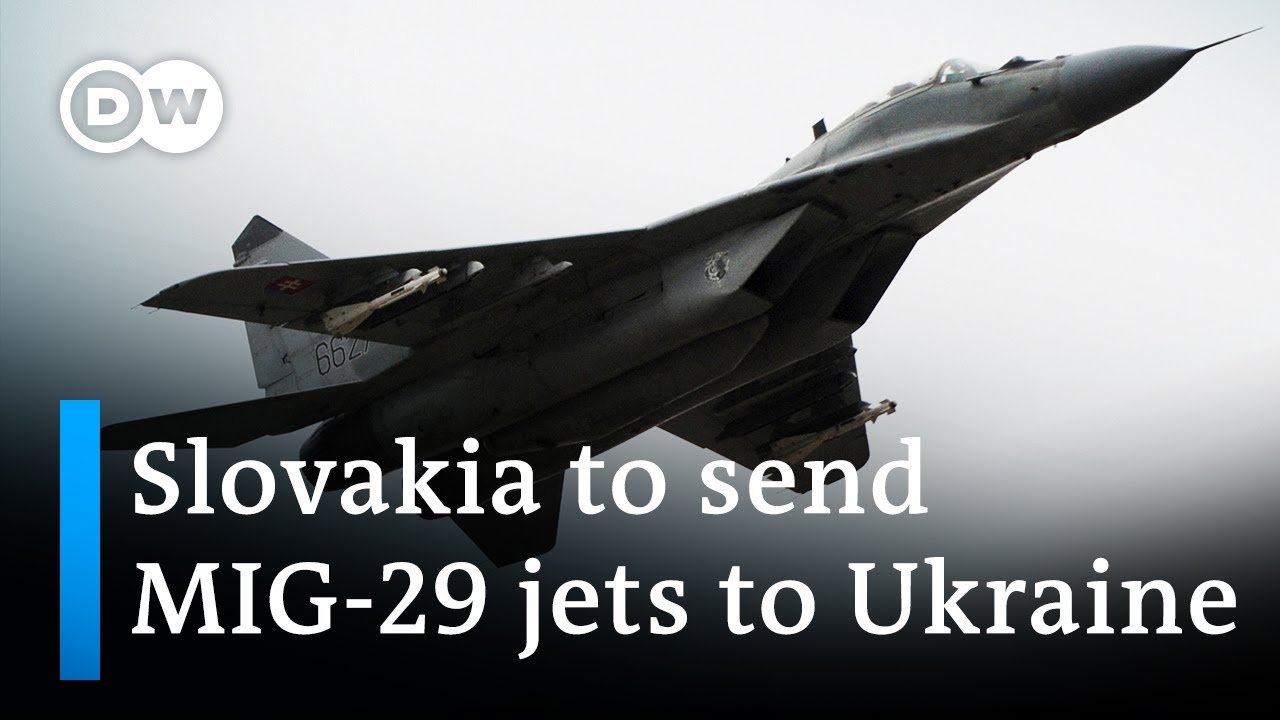 Slovakia follows Poland to pledge MIG-29 jets to Ukraine | DW News