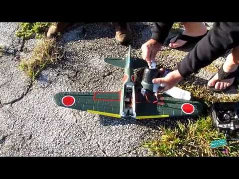 RC 800mm Zero Warbird Maiden Flight with Crash - UC0UJ4cllrBRip2Mw8lfuQnQ