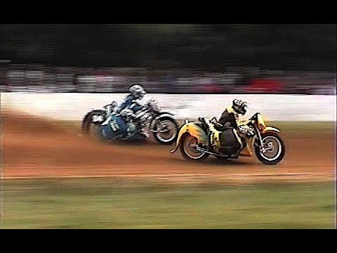 6 OF THE VERY BEST 1000cc RH SIDECAR GRASSTRACK RACES 3 - dirt track racing video image
