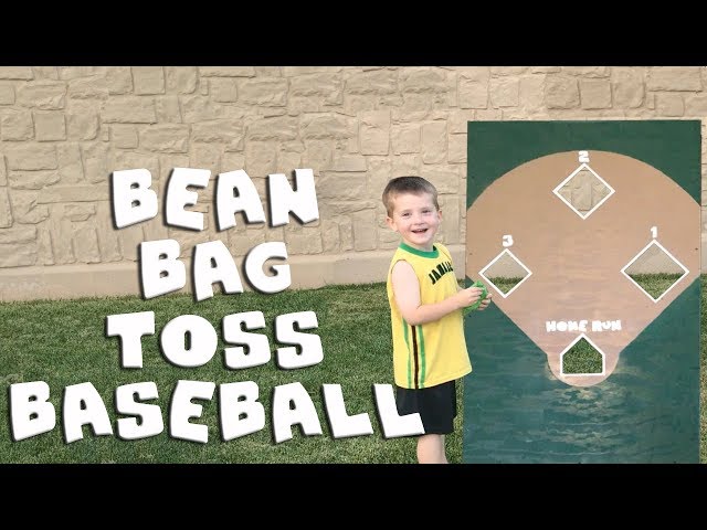How to Make Your Own Baseball Bean Bag Toss Game