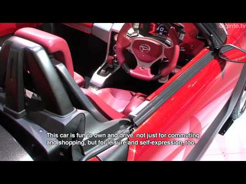 Daihatsu EV Concepts - PICO, FC ShoCASE, and D-X - Tokyo Motor Show 2011 #DigInfo - UCOHoBDJhP2cpYAI8YKroFbA