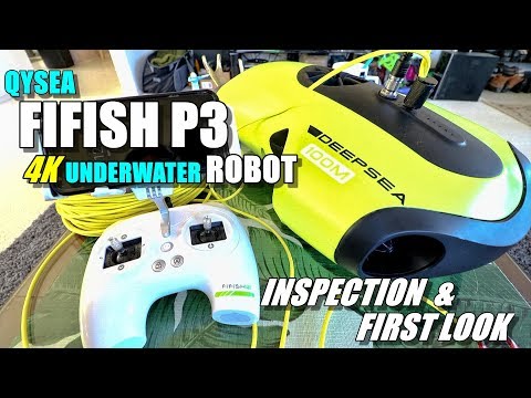 QYSEA FIFISH P3 Underwater 4K Robot ROV Review - Part 1- [First Look & Inspection] - UCVQWy-DTLpRqnuA17WZkjRQ