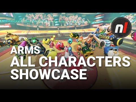 ARMS All Characters Trailer | ARMS on Nintendo Switch - UCl7ZXbZUCWI2Hz--OrO4bsA