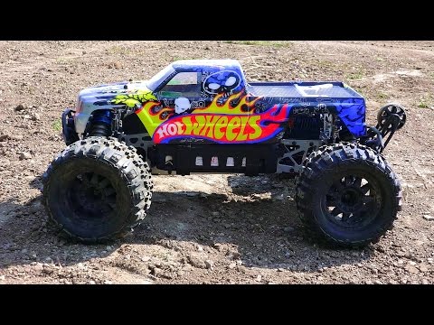 RC ADVENTURES - HOT WHEELS SAVAGE FLUX HP on 6s LiPO - Electric 1/8 Scale 4x4 Monster Trucks - UCxcjVHL-2o3D6Q9esu05a1Q