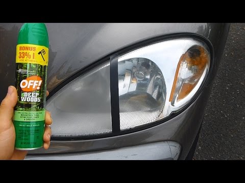 Using Bug Spray to Clean Headlights (WARNING!!!) - UCes1EvRjcKU4sY_UEavndBw