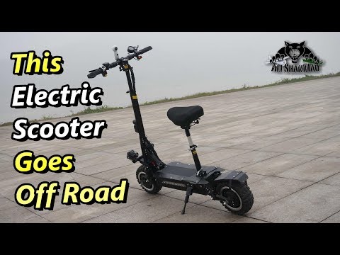 DuoTork Electric Kick Scooter off Road wet grass Steep Climb - UCsFctXdFnbeoKpLefdEloEQ